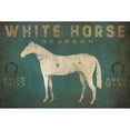 thumbnail image 3 of Fowler, Ryan 24x17 Black Modern Framed Museum Art Print Titled - White Horse No Kentucky, 3 of 5