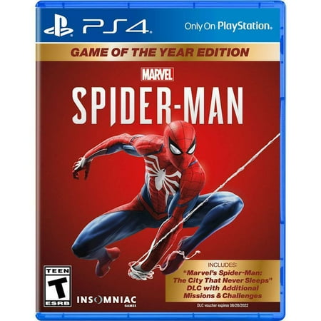 Marvel''s Spider-Man Game Of The Year Edition PS4