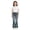 Navy, variant on RTKFRFLM Girls Flare Jeans Slim Fit Stretchy Bell-Bottom Denim Trousers Blue 13-14 Years