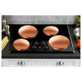 thumbnail image 4 of (3 pack) Reston Lloyd 4-Piece Electric Burner Cover Set, Copper, 4 of 7