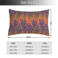 thumbnail image 2 of Yiaed Lavender Flowers Print Brushed Microfiber Envelope Pillowcases, Standard,Envelope Closure Pillow Cases(No pillow core)-14"x20", 2 of 6