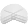 thumbnail image 1 of Shisuyan Plastic Mask Transparent PVC 25Set 7.5x3.3Inch Hairdressing Bangs Baffle Hair Styling, 1 of 8