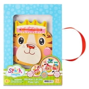 Spark Create Imagine Wooden Animal Lacing Play Set, 29 Pieces for Children Age Three and Older