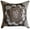 11. Brown (Brown Wildflower), variant on Custom Pillow Case, Pillowcase Zipper, Luxury Brown Pillow Shams, Sequins Leaf Tropical Theme Pillow Shams, 24x24 inch (60x60 cm) Pillow Sham, Square Silk Shams, Floral - Brown Leaf
