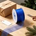 thumbnail image 5 of Skimskl 10 Yards Solid Color Wired Edge Ribbon Flexible Decorative Corded Ribbon for Christmas Gift Wrapping Wreath Making DIY Crafts and Wedding Bouquets, 5 of 7