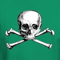 thumbnail image 3 of CafePress - Skull And Crossbones Dark T Shirt - Men's Classic Graphic Cotton T-Shirt, 3 of 4