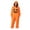 Z74-Orange, variant on LILIYA Pumpkin Print Onesie, Warm Adult Jumpsuit, Soft Hooded Sleepwear for Men and Women, Cozy Long Sleeve Bodysuit with Pockets, Comfy Holiday Loungewear Suit