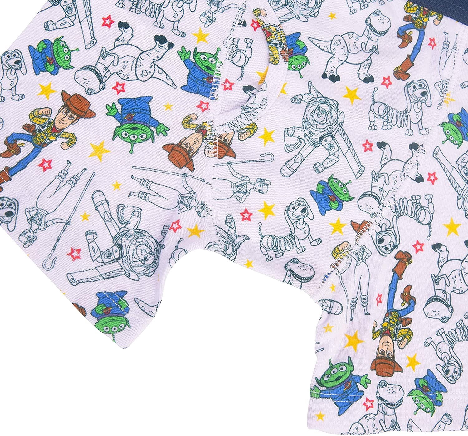 Disney Boys' Toy Story Boxer Briefs Multipack, ToyMovie 5pack, 6