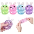 thumbnail image 6 of Easter Basket Stuffers, 6 Colors Squishy Bunny Stress Balls ,Sensory Fidget Toys for All Ages, Easter Egg Fillers & Party Favors Gifts, 6 of 8