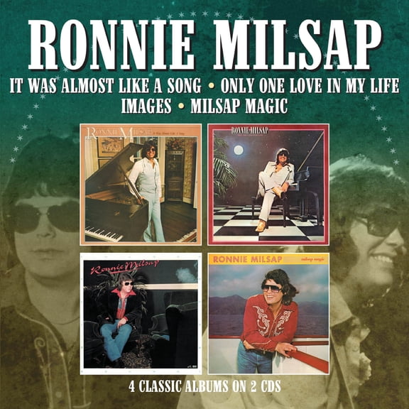 Ronnie Milsap - It Was Almost Like A Song / Only One Love In My Life / Images / Milsap Magic - Music & Performance - CD