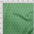 thumbnail image 3 of oneOone Georgette Viscose Green Fabric Argyle Diy Clothing Quilting Fabric Print Fabric By Yard 42 Inch Wide, 3 of 4