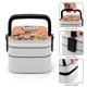 thumbnail image 5 of The Loud House Fiambrera de Doble Capa, Contenedor de Almuerzo Portátil Apilable, Almacenamiento de Alimentos Hermético a Prueba de Fugas, 1000ml, 5 of 6
