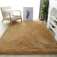 thumbnail image 3 of RULDGEE Alfombra peluda de seda gruesa de lana de felpa para sala de estar, sofá, mesa de café, Alfombra para cama de dormitorio, manta llena de tatami, 3 of 5