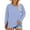 Light Blue, variant on Plus Size Neck T Shirts Women Long Sleeve Tops Casual Summer Tshirts Loose Fit Tee Pink Women Blending Shirts Women's Long Sleeve T-Shirt(XL)