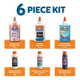 thumbnail image 3 of Elmer’s Collection Slime Kit: Translucent & Metallic Glue, Glow in The Dark & Confetti Magical Liquid Activator, 6 Count, 3 of 4