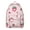 Pink-3, variant on Gothic Cosmic Astrology Backpack, Lightweight School Bag with Mystical Moon and Golden Star Print