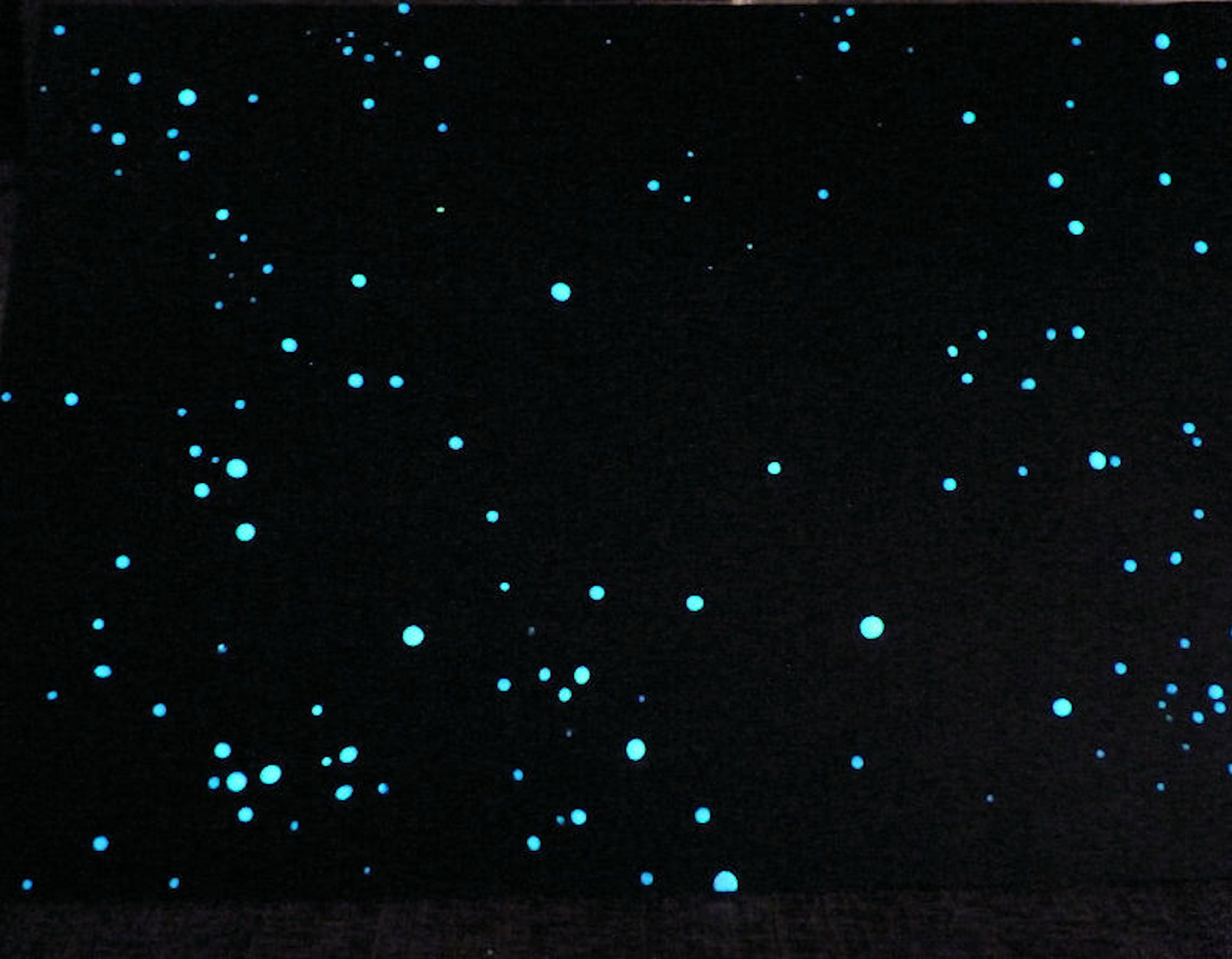Glow On Super Phosphorescent Paint, Stars Glow, White Color and Aqua Glow Paint, Large 18.4 ml Vial