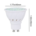thumbnail image 3 of Seitruly Lámpara UV portátil, luz UV, bombilla LED de maíz, dispositivo de limpieza para el hogar, lámpara germicida UV LED GU10 72/112Led masajeadores GU10 72Led 110V, 3 of 5