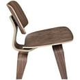 thumbnail image 2 of LexMod Chaise Longue en Contreplaqué Noyer, 2 of 3