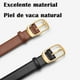 thumbnail image 3 of Cinturón para Mujer de Piel Genuina con Hebilla Metálica Cinturón de Mujer, Cinturón de Vestir Ajustado para Mujer para Jeans, Vestidos, 3 of 5