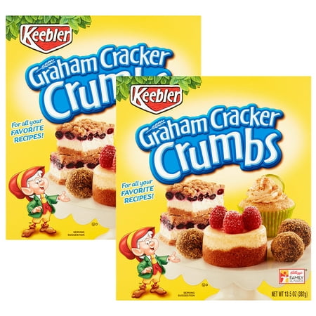 (3 Pack) Keebler Graham Cracker Crumbs 13.5 oz