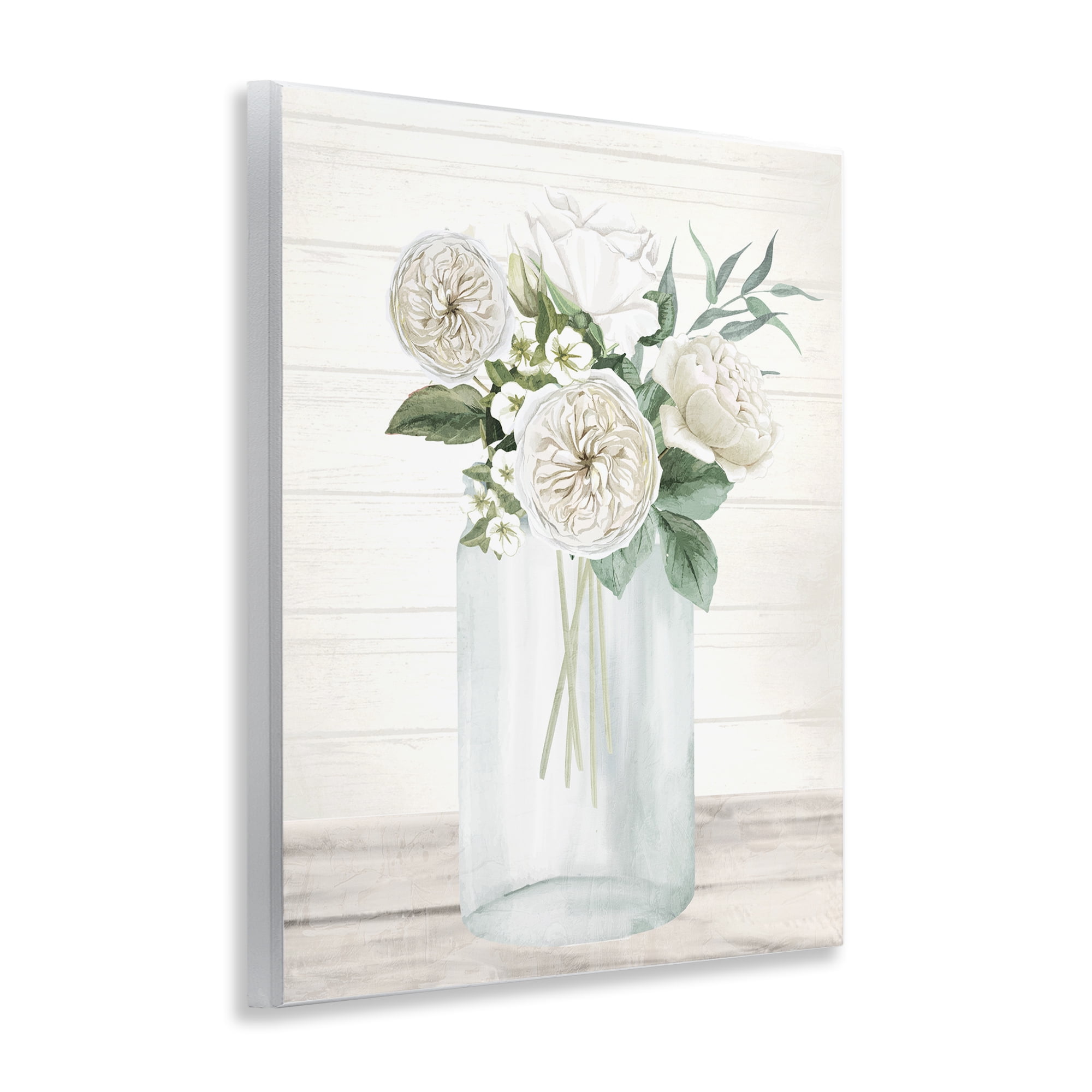 Stupell Industries Elegant Patience Bouquet Wall Plaque Art, design by Kim Allen