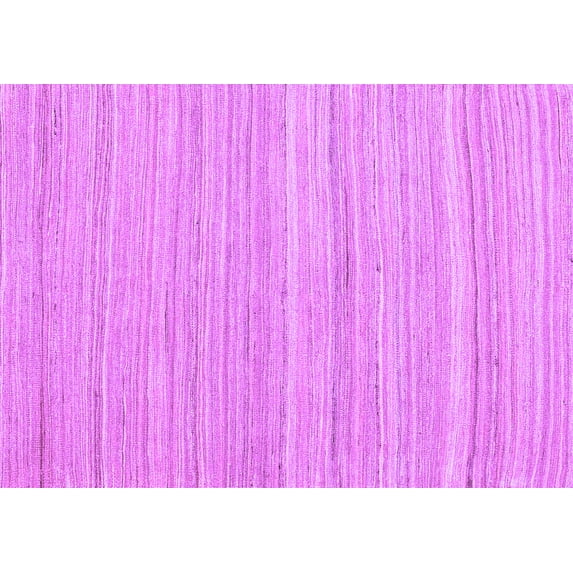 Ahgly Company Indoor Rectangle Abstract Purple Contemporary Area Rugs, 2' x 5'