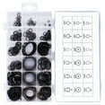 thumbnail image 3 of 300Pcs C Clip Circlips Bague de Retenue Ressort en Caoutchouc Alliage Acier de Fixation Kit pour Véhicule de la Machine, 3 of 8