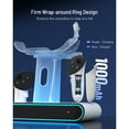 thumbnail image 3 of VR Charging Dock for Meta Quest 3/Quest 3S, Fast Charging Station with RGB 2 Rechargeable Batteries for Oculus Quest 3 Accessories, VR Headset Holder Stand & Controller Mount, 3 of 7