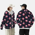 thumbnail image 6 of Gaeub Cartoon Donut Planets Men's and Women's UPF 50+ Long-Sleeved Sun Protection Clothing, Fishing Shirt Long Sleeve Zip - XX-Large, 6 of 9