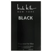 Nicole Miller Black Cologne for Men, 3.4 Oz