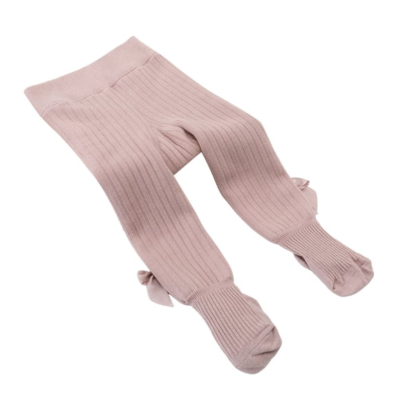 Karoyedx Dance Tights for Baby Girls Socks Ballet Tights Girls Dance Tights School Girls Footed Leggings Kids Soft Pantyhose Stockings PK2 Size,8-10 Years