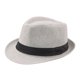 thumbnail image 1 of AYYUFE Sombrero Fedora de Fieltro de Ala Ancha, Gorra Panamá, Sombrero Canotier para el Sol en la Playa de Verano, 1 of 7