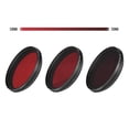 thumbnail image 2 of Plaque d'Objectif, Variable de 530nm Filtre Ir Infrarouge à Rayons X Filtre Ir Compatible avec Dsfen Zdhf, 2 of 6