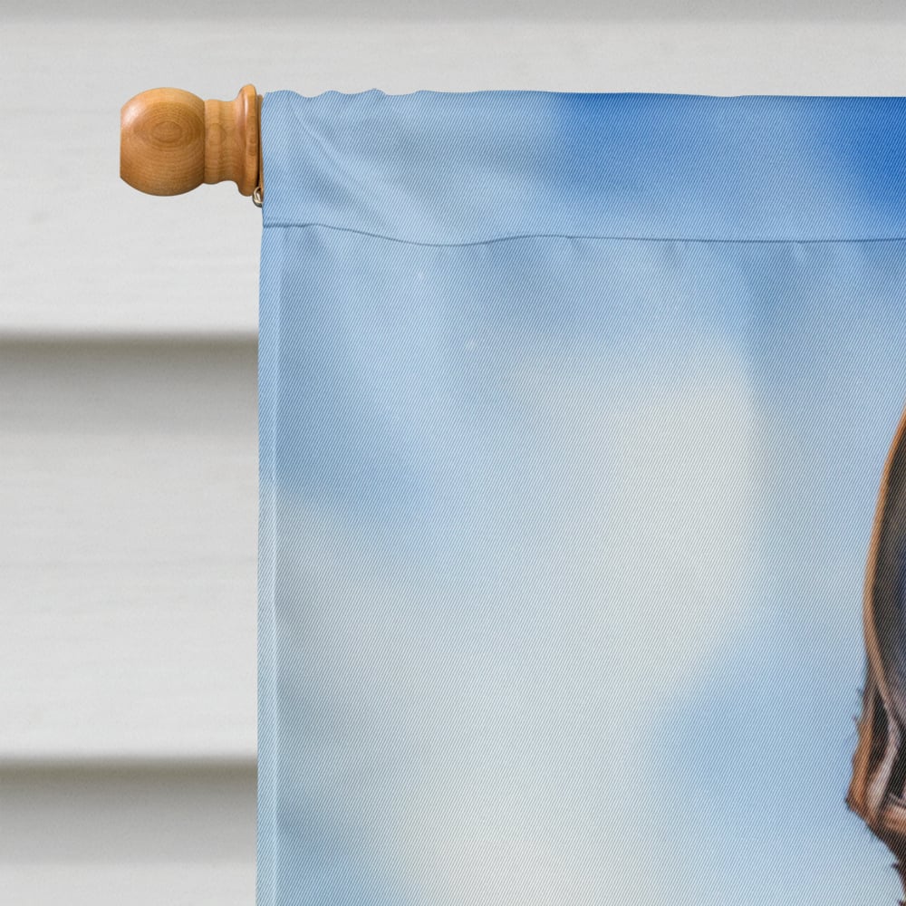 Belgian Malinois Easter Egg Hunt House Flag 28 in x 40 in