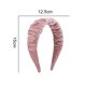 thumbnail image 2 of Diadema de turbante para niñas, banda de accesorios para el cabello, diadema sólida para mujeres y niñas, 2 of 5