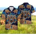 thumbnail image 3 of Camisa hawaiana con estampado 3D de vaca para hombre, camisa con estampado de animales de gran tamaño, ropa de calle informal Harajuku para hombre, camisas de moda para hombre, 3 of 5