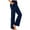 Navy, variant on Axiiglly Sweatpants Women Solid Color Elastic Waist Pants Slim Stretchy Casual Pant with Pocket Outdoor Workout Yoga Hiking Pants