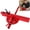 Red, variant on Precision Aluminum Beveled Baffle Plates, Miter Gauge for Table Saw with Grating Stops, Adjustable Spring Loaded Plunger Disc, Crosscut Sled Fence Quick Adjustment Precise Guidances (Black)