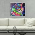 thumbnail image 3 of Kit de pintura de piedra de cristal DIY 5D de animales coloridos, 3 of 10