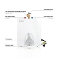 thumbnail image 5 of CAMPLUX 6-Gallon 1.44KW Mini Tank Point of Use Electric Water Heater with 2 Years Warranty, 120 V, 5 of 7
