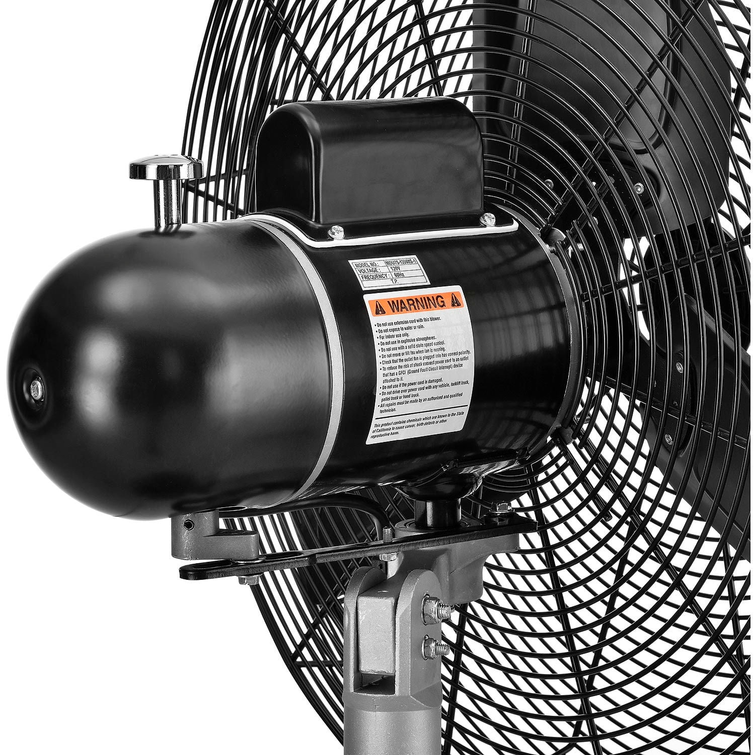 CD Premium 24" Oscillating Wall Mount Fan, TEFC Motor, 9,400 CFM, 1/2 HP