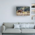 thumbnail image 2 of Canvas Wall Art - Marco Redaelli 'The Scream Of The Deer' Wall Art for Living Room, Bedroom, or Office Décor by Trademark Fine Art - 32 x 22 Inches, 2 of 4