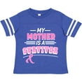 thumbnail image 3 of Inktastic My Mother is a Survivor Breast Cancer Awareness Boys or Girls Toddler T-Shirt, 3 of 5
