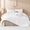 02 - White, variant on Tufted Geometric Comforter Bedding Set, Soft Reversible Boho Farmhouse Bed Set