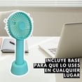 thumbnail image 2 of Mini ventilador portatil USB Dosyu DY-MV1 color verde, 2 of 4
