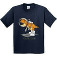 thumbnail image 3 of Inktastic Space Force Dinosaur Astronaut Youth T-Shirt, 3 of 5