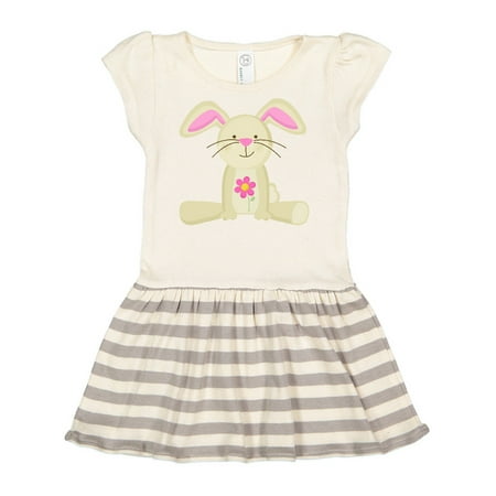 

Inktastic Easter Bunny Spring Holiday Childs Gift Toddler Girl Dress