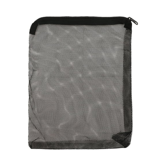 Unique Bargains Aquarium Filter Media Bags Fine Mesh Filter Bags Fish Tank Filter Bag 9.8 x 7.8 Inch Black