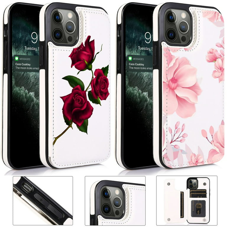 high quality leather wallet card slot case For iPhone 11 12 13 14 15 Pro  Max XR XS Max 6 7 8 Plus